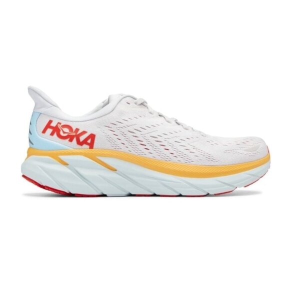 Hoka Clifton 8 Men's Size 10.5D Blanc De Blanc Running Shoes - Picture 1 of 5